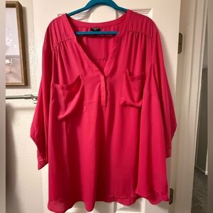 Torrid Harper 3/4 sleeve blouse